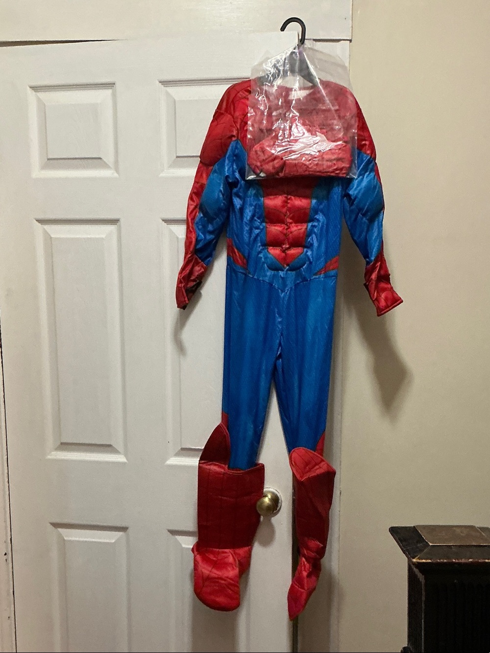 Marvel Red and Blue Padded Superhero Costume